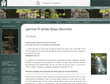 Tablet Screenshot of hiddenmanna.org